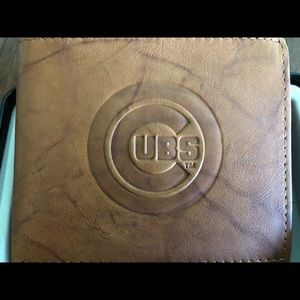 Cubs leather wallet